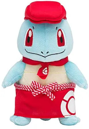 Pokémon - Pokémon Cafe Squirtle Plushie - (Pokémon Center)ㅤ – Pokémon Center – ActionFigureBrasil