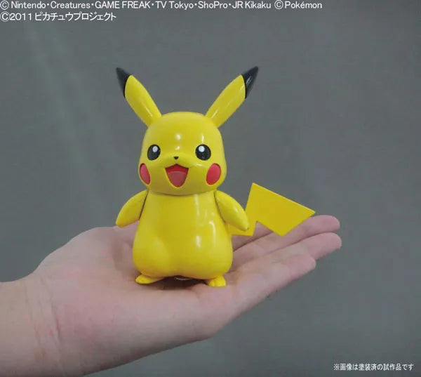 Pokemon Pokemon Plamo Collection 19 First Series Pikachu (Sun & Moon Ver.)ㅤ – Bandai Spirits – ActionFigureBrasil