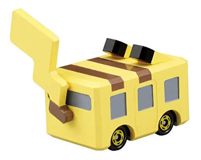 Pokémon Quest - Pikachu - Tomica P-01 (Takara Tomy)ㅤ – Takara Tomy – ActionFigureBrasil — ângulo diferente