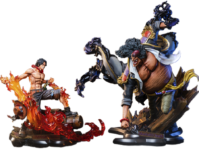 Portgas D. Ace VS Marshall D. Teach – Jimei Palace – ActionFigure Brasil — acessórios