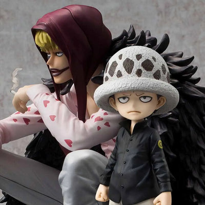 Portrait of Pirates Corazon & Law – MegaHouse – ActionFigure Brasil — ambientada