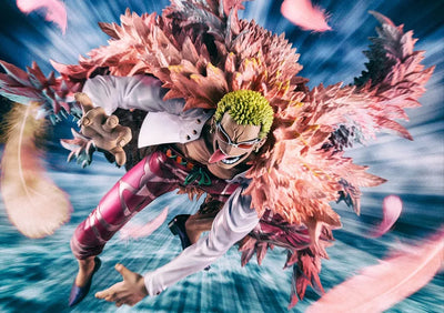 Portrait of Pirates “Heavenly Demon” Donquixote Doflamingo – MegaHouse – ActionFigure Brasil — ambientada