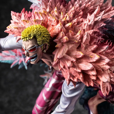 Portrait of Pirates “Heavenly Demon” Donquixote Doflamingo – MegaHouse – ActionFigure Brasil — embalagem