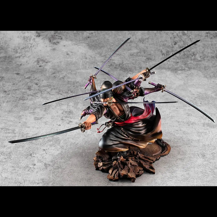 Portrait of Pirates Roronoa Zoro Demon Spirit Kyuutou-ryuu “Asura” – MegaHouse – ActionFigure Brasil