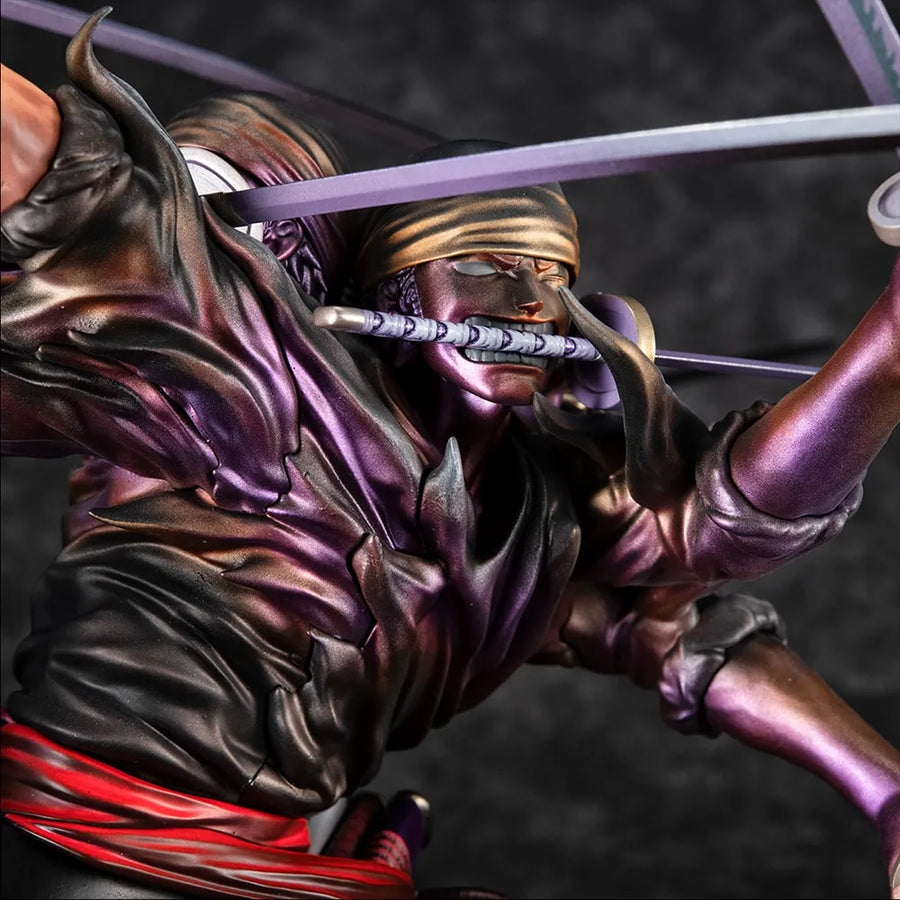 Portrait of Pirates Roronoa Zoro Demon Spirit Kyuutou-ryuu “Asura” – MegaHouse – ActionFigure Brasil