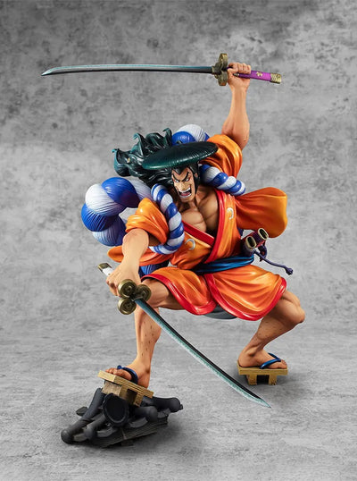 Portrait of Pirates "Warriors Alliance" Oden Kozuki – MegaHouse – ActionFigure Brasil — close