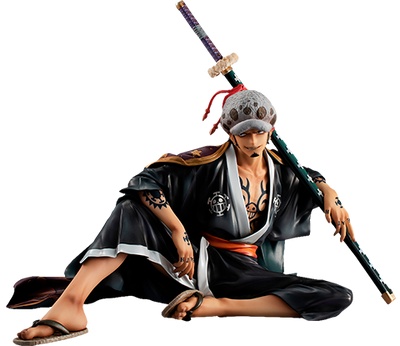 Portrait of Pirates Warriors Alliance Trafalgar Law – MegaHouse – ActionFigure Brasil