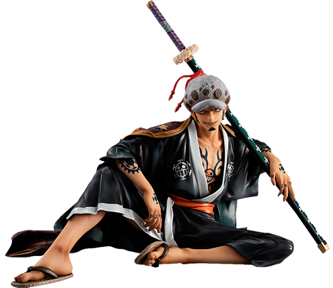 Portrait of Pirates Warriors Alliance Trafalgar Law – MegaHouse – ActionFigure Brasil