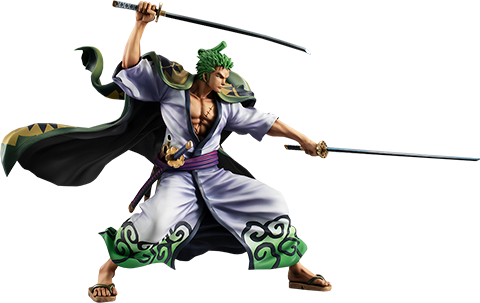 Portrait of Pirates Warriors Alliance Zoro (Zoro Juro) – MegaHouse – ActionFigure Brasil