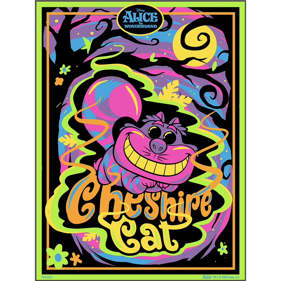 POSTER FUNKO POP ALICE IN WONDERLAND - CHESHIRE CAT BRINDE