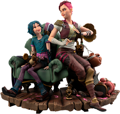 Powder & Vi - LIMITED EDITION: 2500 – PureArts – ActionFigure Brasil — com base expositora