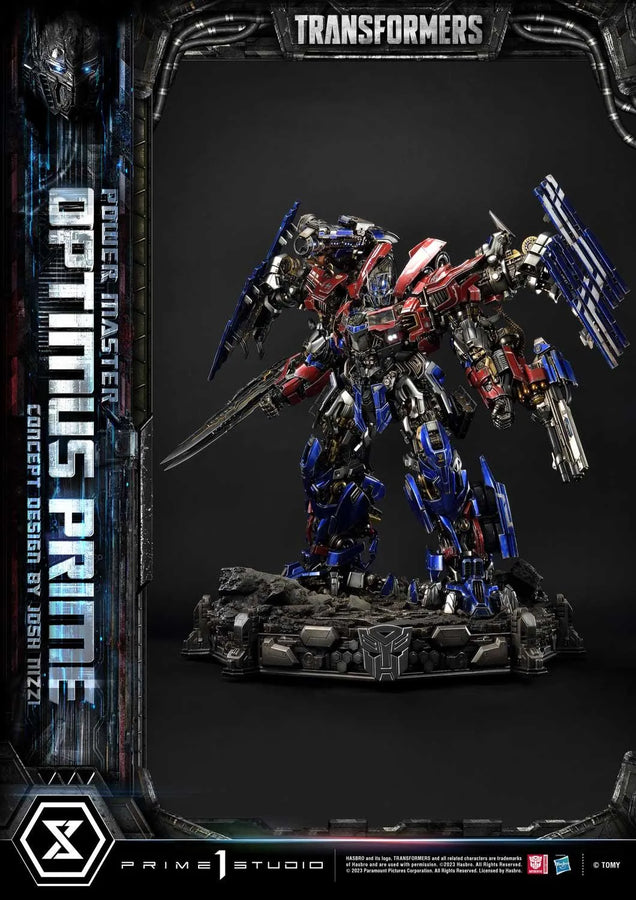 Power Master Optimus Prime (Design by Josh Nizzi Edition) Transformers (Film) – Prime1Studio – ActionFigure Brasil