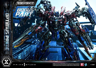 Power Master Optimus Prime (Ultimate Bonus Version) - LIMITED EDITION: 180 – Prime 1 Studio – ActionFigure Brasil — embalagem