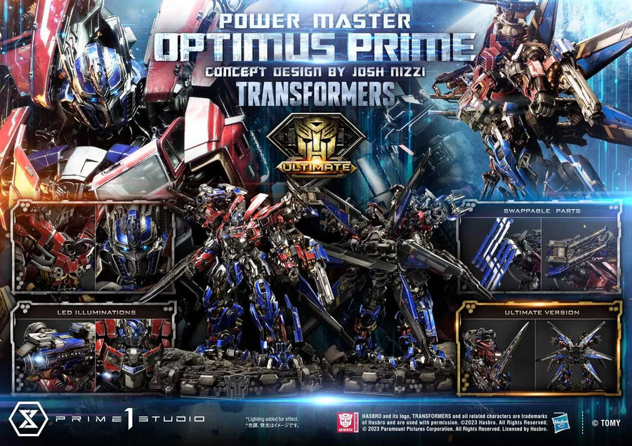 Power Master Optimus Prime (Ultimate Version) Transformers (Film) – Prime1Studio – ActionFigure Brasil