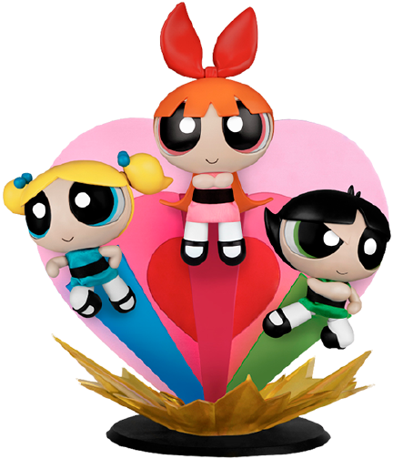 Powerpuff Girls Set – Beast Kingdom – ActionFigure Brasil