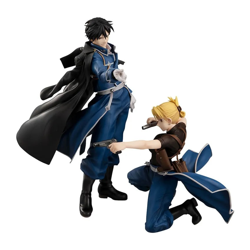 Precious G.E.M Roy Mustang & Riza Hawkeye – MegaHouse – ActionFigure Brasil