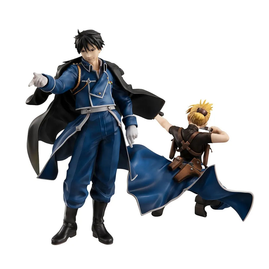 Precious G.E.M Roy Mustang & Riza Hawkeye – MegaHouse – ActionFigure Brasil