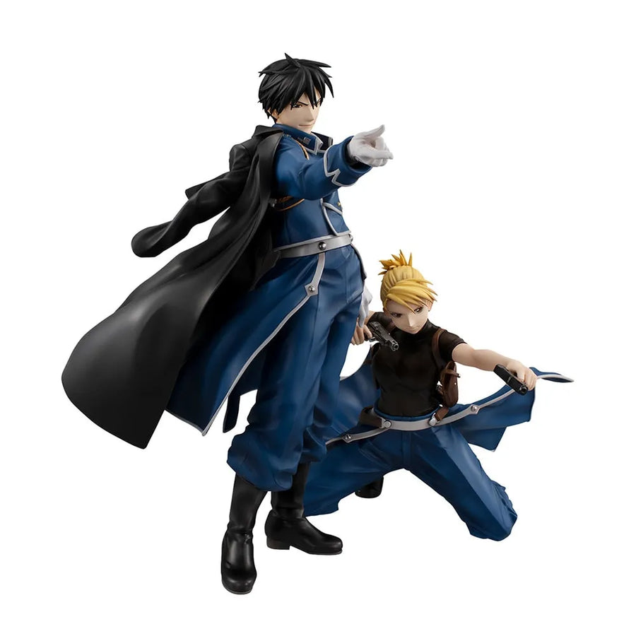 Precious G.E.M Roy Mustang & Riza Hawkeye – MegaHouse – ActionFigure Brasil