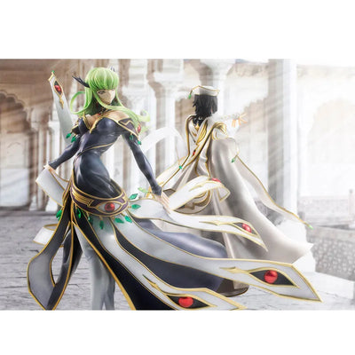 Precious G.E.M. Series Code Geass Lelouch vi Britannia & C.C. Setㅤ – MegaHouse – ActionFigureBrasil — acessórios