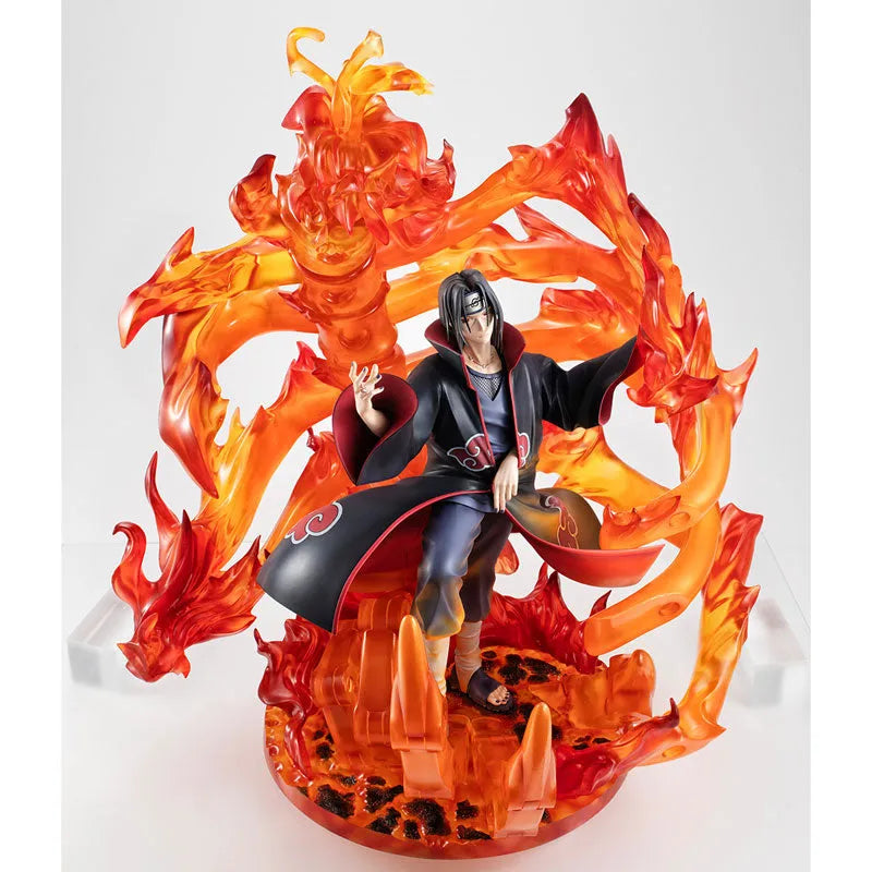 Precious G.E.M. Series NARUTO Shippuden Itachi Uchiha Susanoo ver.ㅤ – MegaHouse – ActionFigureBrasil