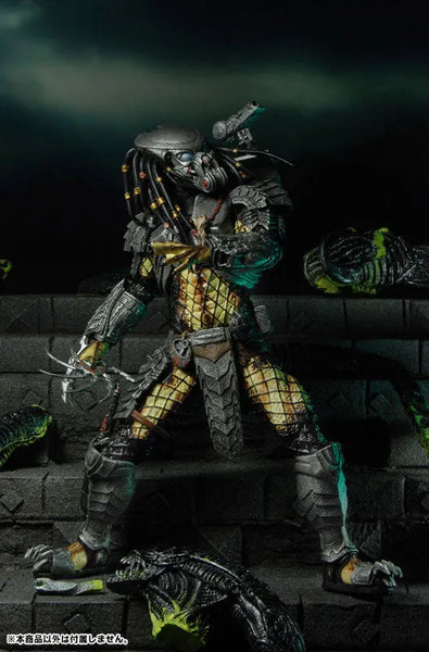 Predator - 7inch Action Figure Series 14 AVP Alien VS. Predator 3Type Setㅤ – NECA – ActionFigureBrasil — com base expositora