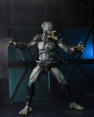 Predator Concrete Jungle / Stone Heart Predator Deluxe Ultimate 7 Inch Action Figureㅤ – NECA – ActionFigureBrasil — acessórios