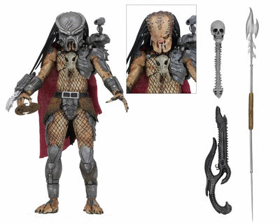 Predator: Fire & Stone - Ahab Predator Ultimate 7 Inch Action Figureㅤ – NECA – ActionFigureBrasil — iluminação de estúdio