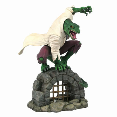 Premier Collection / Marvel Comics: Lizard Statueㅤ – Diamond Select Toys – ActionFigureBrasil — ângulo diferente