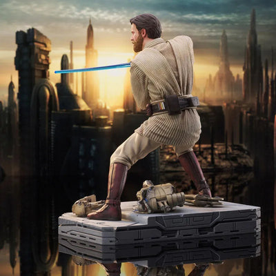 Premier Collection / Star Wars Revenge of the Sith: Obi-Wan Kenobi Statueㅤ – Diamond Select Toys – ActionFigureBrasil — embalagem
