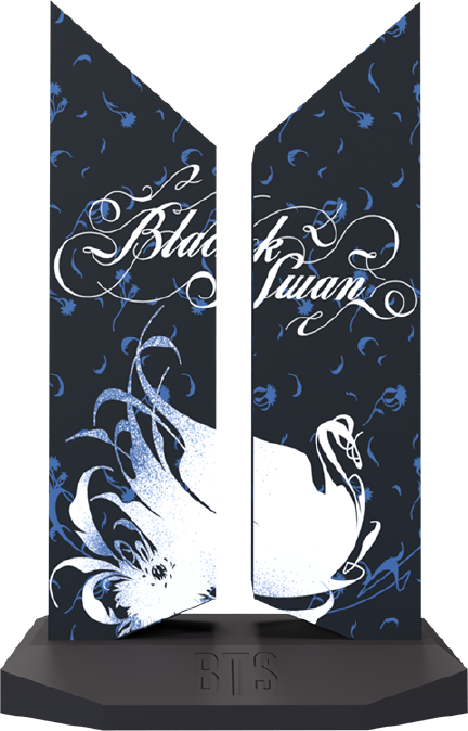 Premium BTS Logo: Black Swan Edition - LIMITED EDITION (Black Swan Edition) – Sideshow Collectibles – ActionFigure Brasil