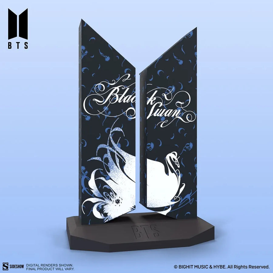 Premium BTS Logo: Black Swan Edition - LIMITED EDITION (Black Swan Edition) – Sideshow Collectibles – ActionFigure Brasil