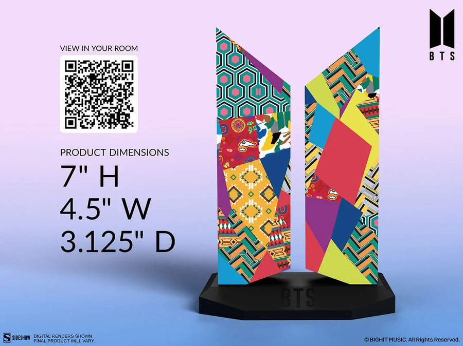 Premium BTS Logo: Idol Edition - LIMITED EDITION (Idol Edition) – Sideshow Collectibles – ActionFigure Brasil