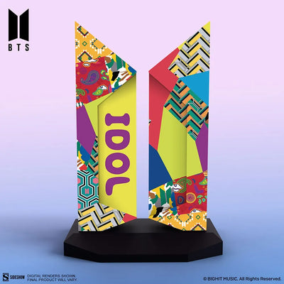 Premium BTS Logo: Idol Edition - LIMITED EDITION (Idol Edition) – Sideshow Collectibles – ActionFigure Brasil — detalhe do produto