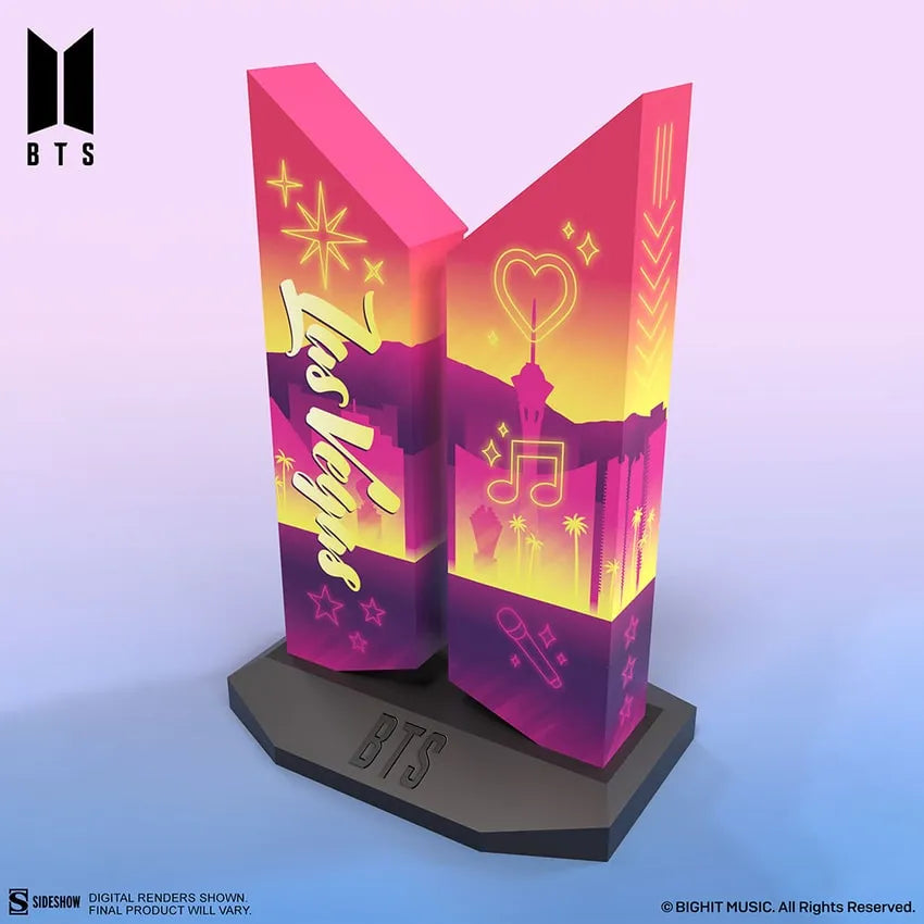 Premium BTS Logo: Las Vegas Edition - LIMITED EDITION (Las Vegas Edition) – Sideshow Collectibles – ActionFigure Brasil