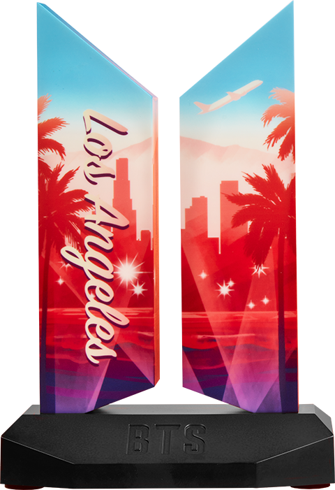 Premium BTS Logo: Los Angeles Edition - LIMITED EDITION (Los Angeles Edition) – Sideshow Collectibles – ActionFigure Brasil