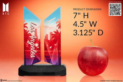 Premium BTS Logo: Los Angeles Edition - LIMITED EDITION (Los Angeles Edition) – Sideshow Collectibles – ActionFigure Brasil — detalhe do produto