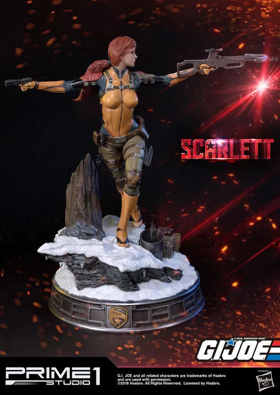 Premium Master Line - G.I. Joe: Scarlet 1/4 Statue(Single Shipment)ㅤ – Prime 1 Studio – ActionFigureBrasil