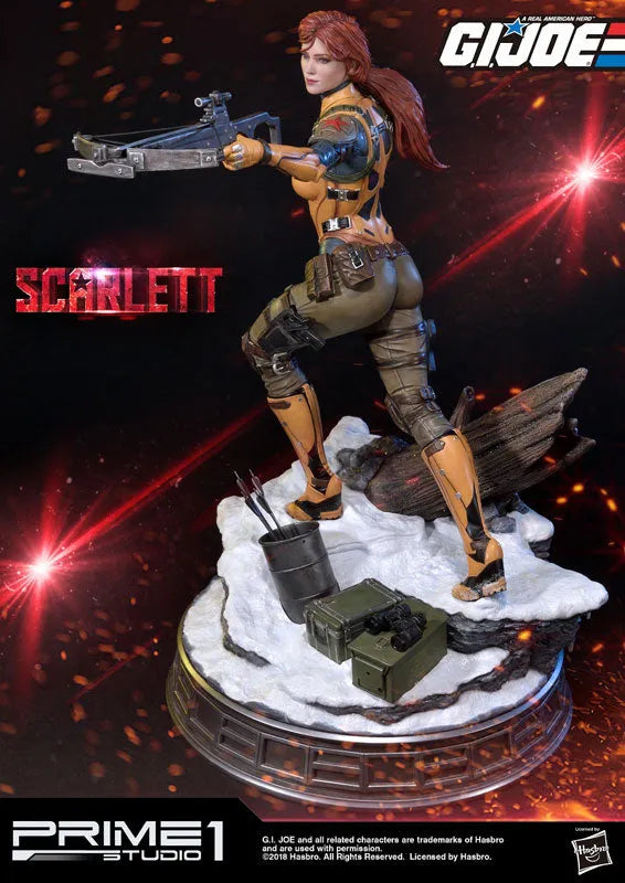 Premium Master Line - G.I. Joe: Scarlet 1/4 Statue(Single Shipment)ㅤ – Prime 1 Studio – ActionFigureBrasil