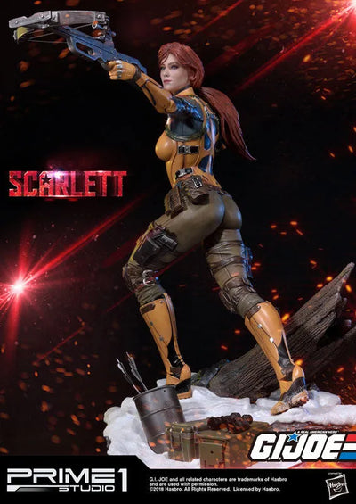 Premium Master Line - G.I. Joe: Scarlet 1/4 Statue(Single Shipment)ㅤ – Prime 1 Studio – ActionFigureBrasil — embalagem