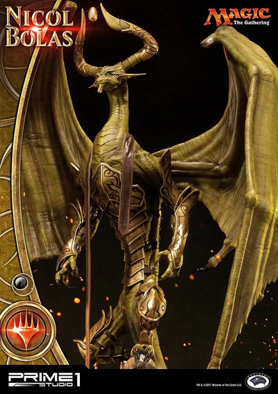 Premium Master Line - Magic the Gathering: Nicol Bolas Statueㅤ – Prime 1 Studio – ActionFigureBrasil — iluminação de estúdio