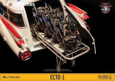 Premium Ultimate Masterpiece Ghostbusters 1984 1/6 Vehicle ECTO-1(Provisional Pre-order)ㅤ – Blitzway – ActionFigureBrasil — close