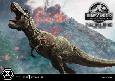 Prime Collectible Figure Jurassic World: Fallen Kingdom T-REXㅤ – Prime 1 Studio – ActionFigureBrasil — ângulo diferente