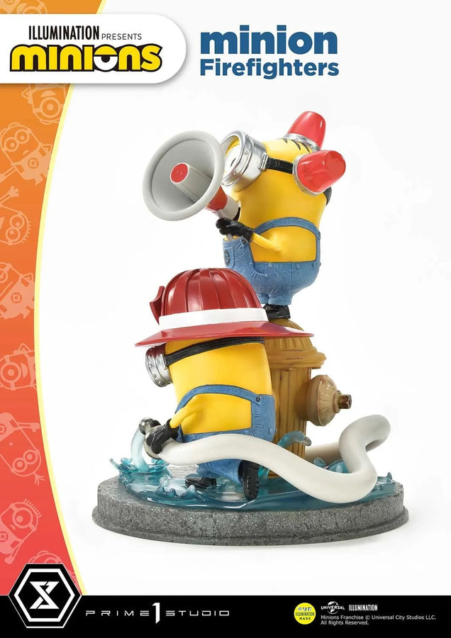 Prime Collectible Figure - Minion - Firefighter (Prime 1 Studio)ㅤ – Prime 1 Studio – ActionFigureBrasil