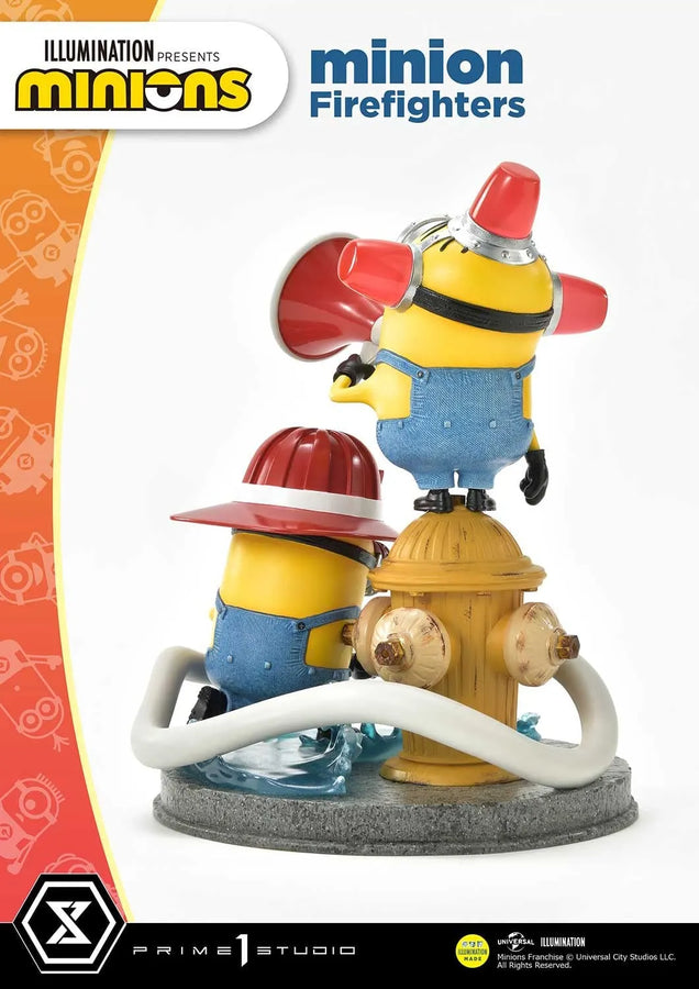 Prime Collectible Figure - Minion - Firefighter (Prime 1 Studio)ㅤ – Prime 1 Studio – ActionFigureBrasil