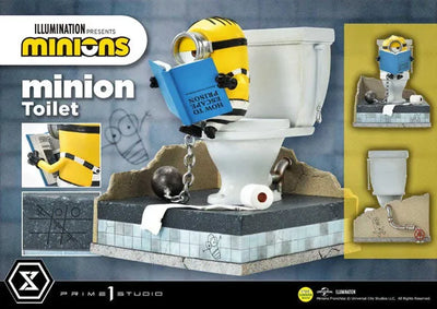 Prime Collectible Figure - Minion - Toilet (Prime 1 Studio)ㅤ – Prime 1 Studio – ActionFigureBrasil — ângulo diferente