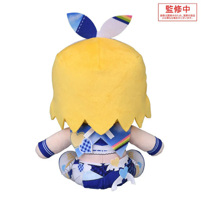 Project Sekai: Colorful Stage! feat. Hatsune Miku - Kagamine Rin - Fuwa Puchi - Fuwa Puchi Nuigurumi - "Stage no Sekai no Kagamine Rin ‐ Koko Kara RE:START!-", M (SEGA)ㅤ – SEGA – ActionFigureBrasil — close