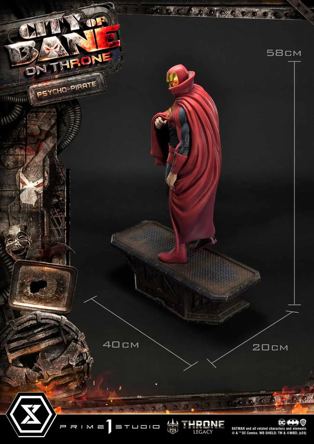 Psycho-Pirate (Regular Version) Batman (Comics) City of Bane – Prime1Studio – ActionFigure Brasil