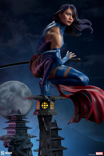Psylocke - LIMITED EDITION: 2000 – Sideshow Collectibles – ActionFigure Brasil — close