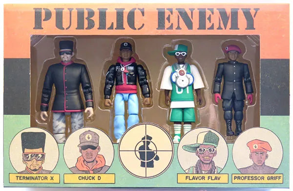 Public Enemy Action Figure Setㅤ – PRESSPOP TOY – ActionFigureBrasil