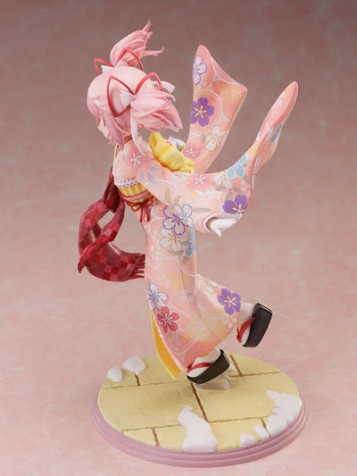 Puella Magi Madoka Magica Side Story Magia Record Madoka Kaname Fine Kimono ver. 1/7ㅤ – FuRyu – ActionFigureBrasil — ângulo diferente